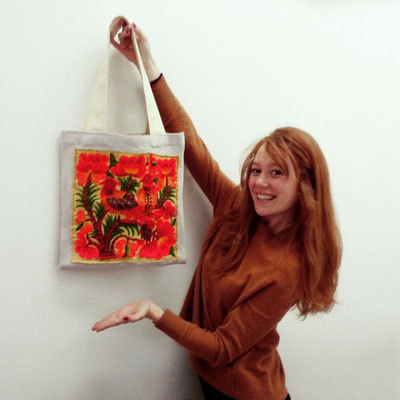 La reina del tote bag!