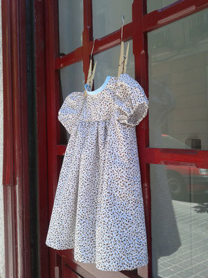 vestido para bebé