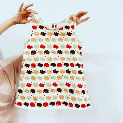 vestidito con nuestras telas japonesas