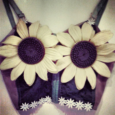 bustier reciclado