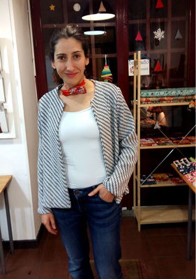 tweed estilo Chanel