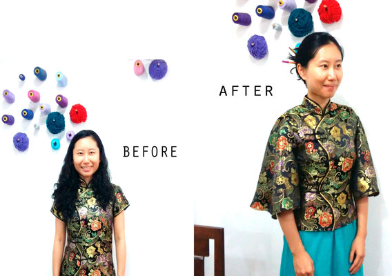 Reciclaje de prendas: el antes y después