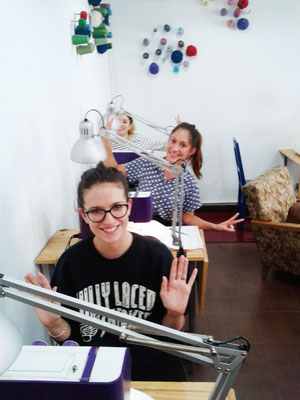 aprendiendo a coser