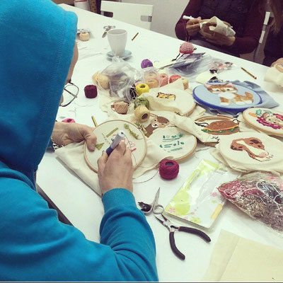 taller de bordado