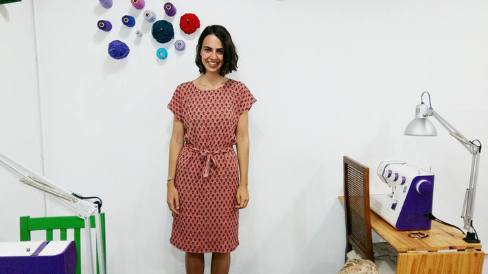 Vestido sencillo por Vanesa