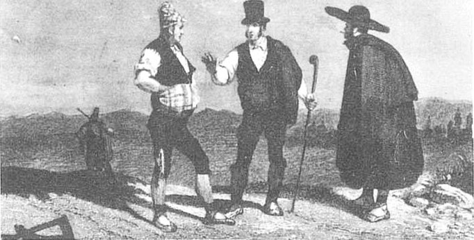Tipos zaragozanos,principios de siglo XX