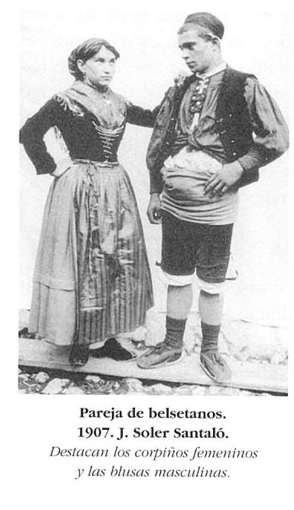 Pareja de belsetanos 1907