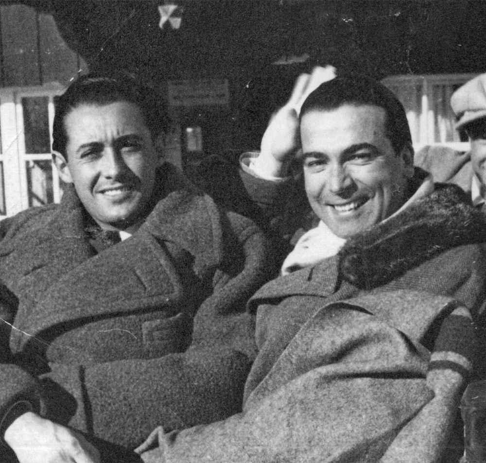 Wladzio Jaworowski y Balenciaga. 1947