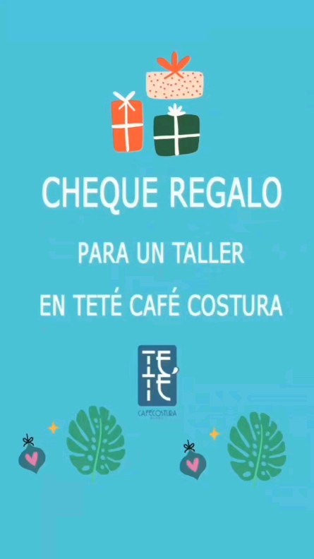 Cheque Regalo 🎋 para un taller para ti o para regalar con un año de plazo para utilizarlo. Elige...